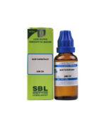 SBL Homeopathy Acid Carbolicum Dilution - BUDEN