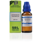 SBL Homeopathy Antimonium Tartaricum