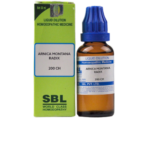 SBL Homeopathy Arnica Montana Radix Dilution 200 CH  (30 ml)