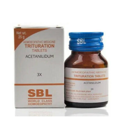 SBL Homeopathy Acetanilidum Trituration Tablets - BUDEN