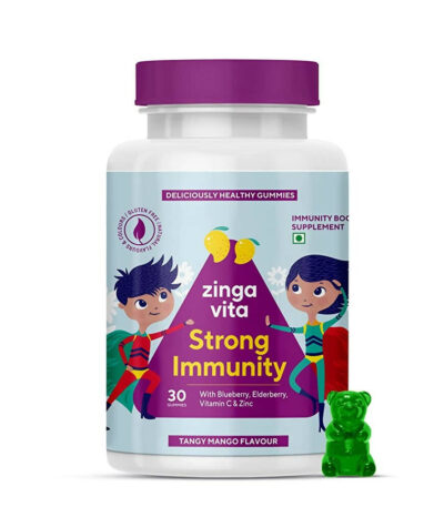 Zingavita Strong Immunity Gummies (Tangy Mango Flavor) - BUDEN