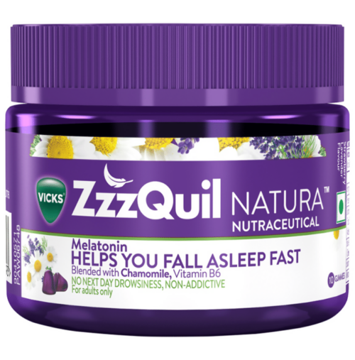 Vicks ZzzQuil Natura Melatonin Sleep Gummies - BUDEN