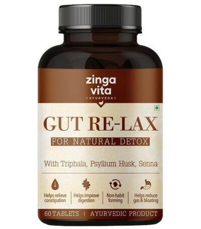 Zingavita Gut Re-Lax Tablets for Natural Detox - BUDEN