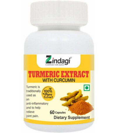 Zindagi Turmeric Extract With Curcumin Capsules - BUDEN