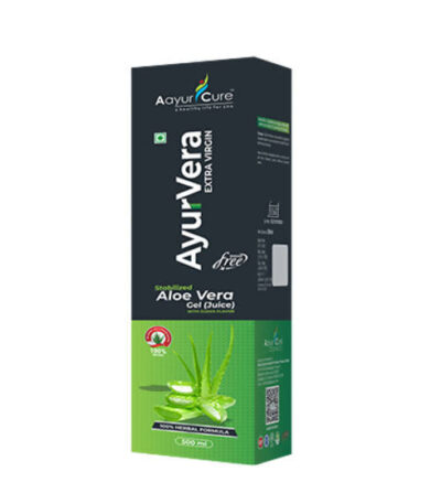 Aayur Cure Ayurvera Extra Virgin Juice (Aloe Vera)-Guava Flavor (Sugar Free)