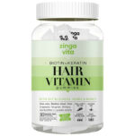 Zingavita Biotin + Keratin Hair Vitamin Kaccha Aam Gummies - BUDEN