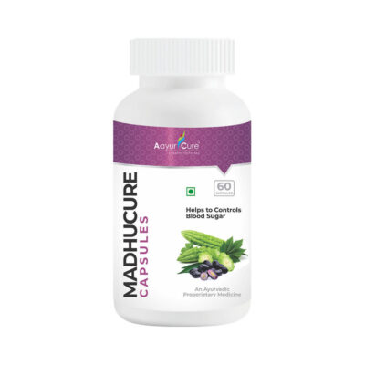 Aayur Cure Madhucure Capsules - buy in california, Australia, Canada