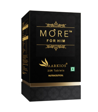 Aarkios More for Him Energy and Libido Booster Tablets for Men - BUDEN